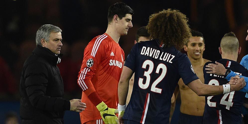 David Luiz: Chelsea Pasti Kalah Tanpa Courtois