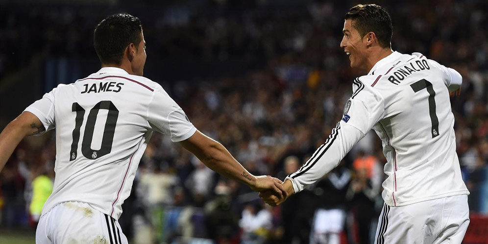 James: Saya Punya Hubungan Sangat Baik Dengan Ronaldo