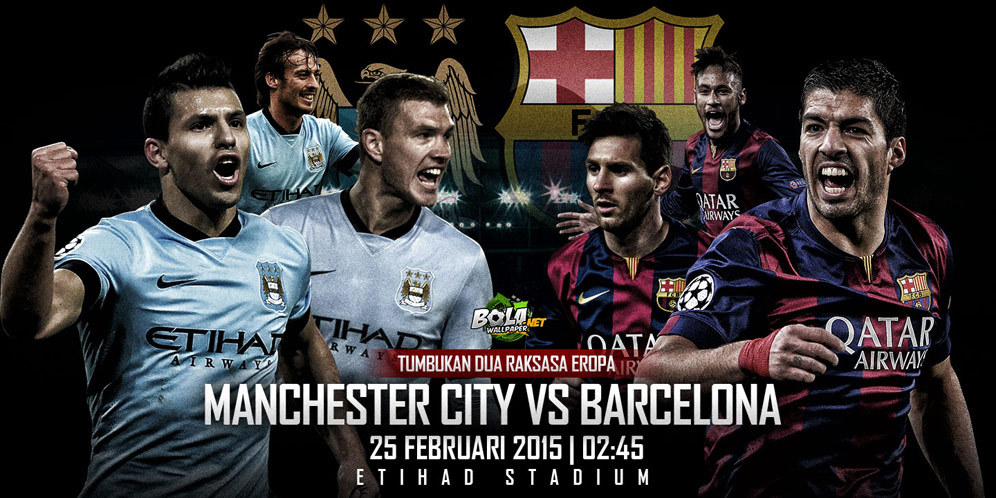 Preview & Prediksi Liga Champions: Man City vs Barcelona