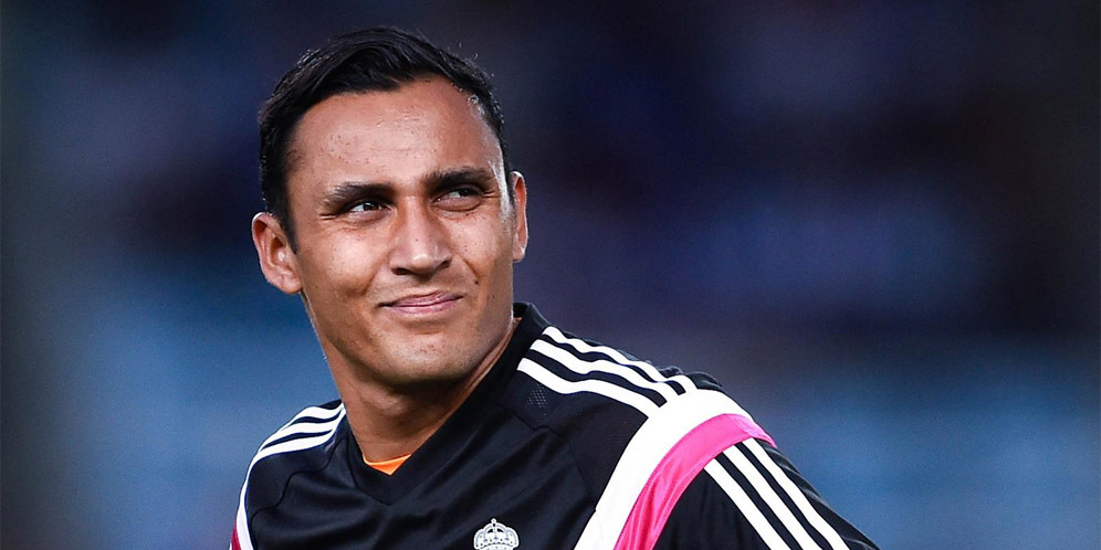 Keylor Navas Pamer Aksi Latihan di Madrid