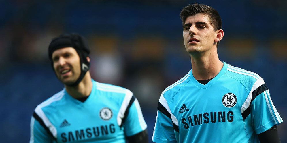 Tak Takut Cech, Courtois Datang ke Chelsea untuk Bermain