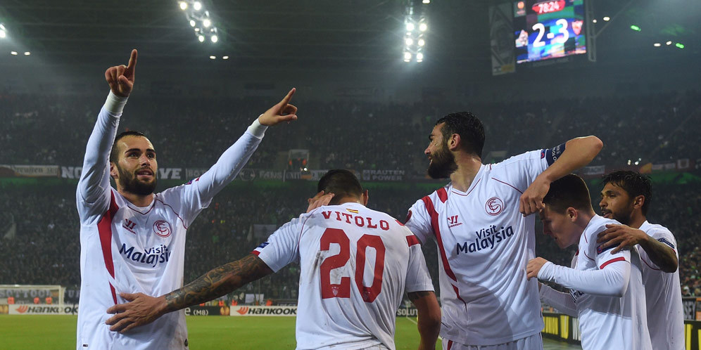 Highlights UEL: Monchengladbach 2-3 Sevilla