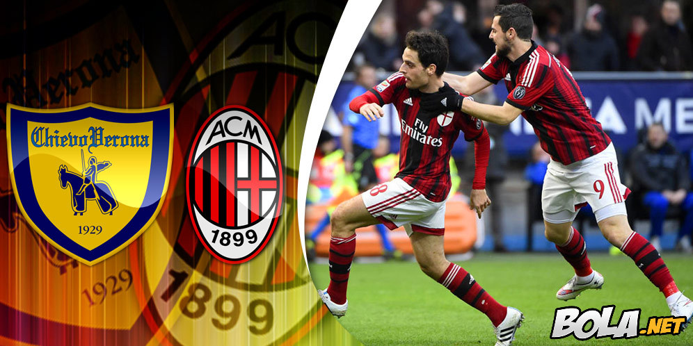 Preview & Prediksi Serie A: Chievo vs AC Milan