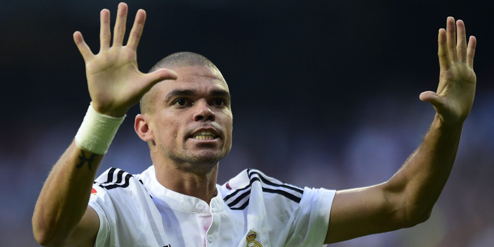 Pepe Akui Madrid Jelek di Babak Pertama