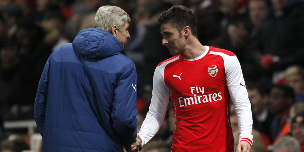 Dipercaya Usai Tampil Buruk, Giroud Berterima Kasih Pada Wenger