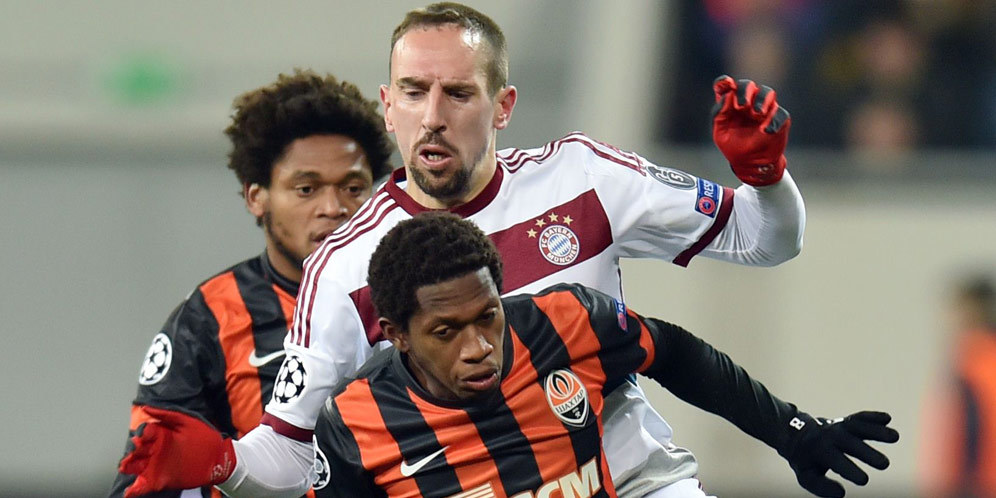 Ribery: Bayern Lebih Hebat Daripada Shakhtar Donetsk