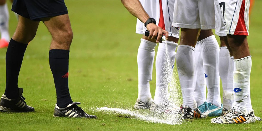 Tiru Piala Dunia dan EPL, ISL Gunakan Vanishing Spray