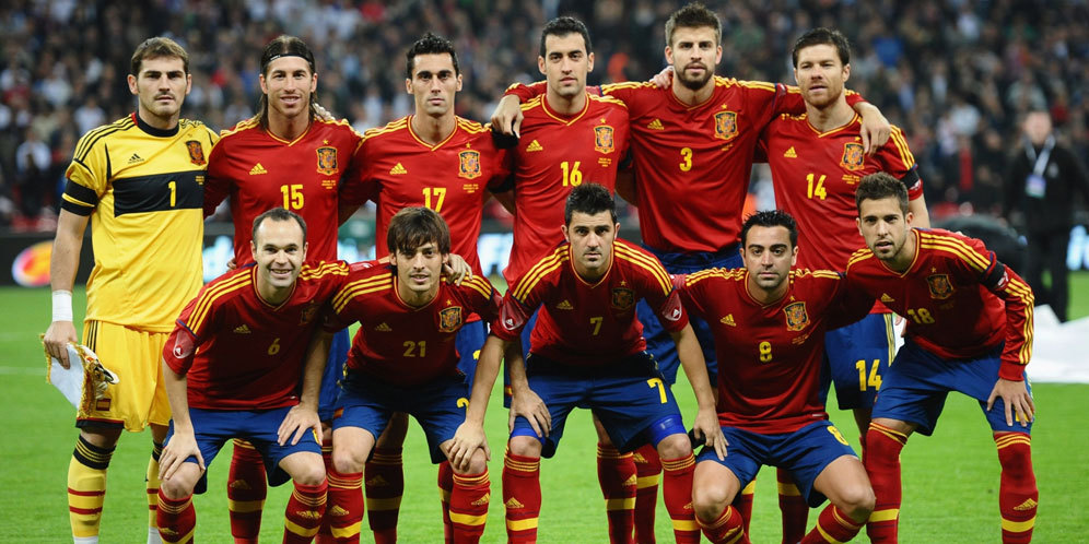 Ranking FIFA: Spanyol Terlempar Dari 10 Besar