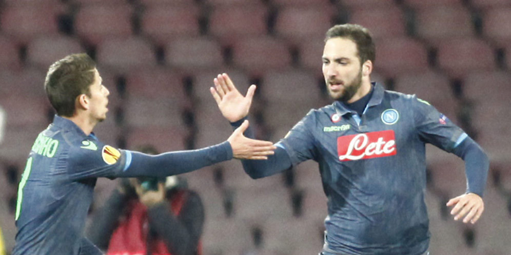 Hat-trick Ketiga Higuain Untuk Napoli