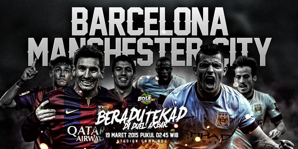 Data dan Fakta UCL: Barcelona vs Manchester City