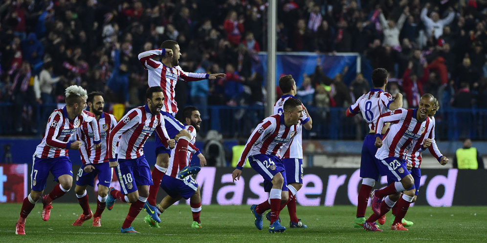 Highlights UCL: Atletico Madrid 1-0 Bayer Leverkusen (Adu Penalti 3-2)