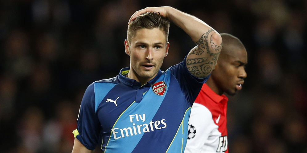 Giroud Sebut Penggawa Arsenal Sangat Kecewa