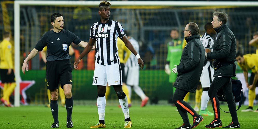 Pogba Terancam Absen Satu Bulan