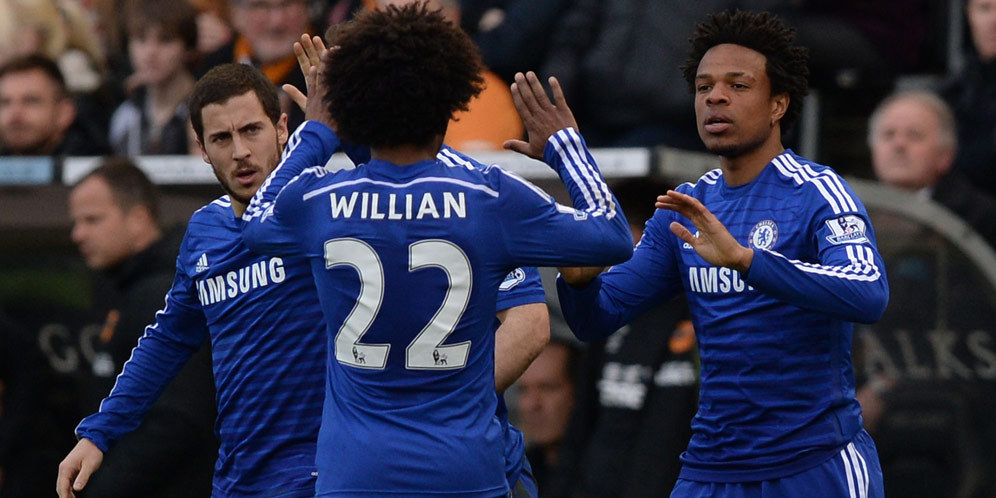 Hasil Pertandingan: Hull City 2 - 3 Chelsea