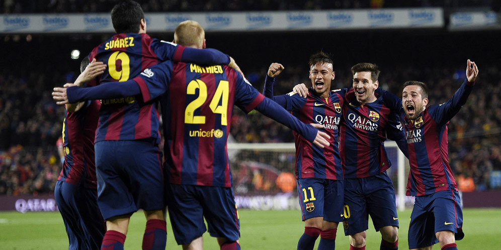 Hasil Pertandingan: Barcelona 2 - 1 Real Madrid