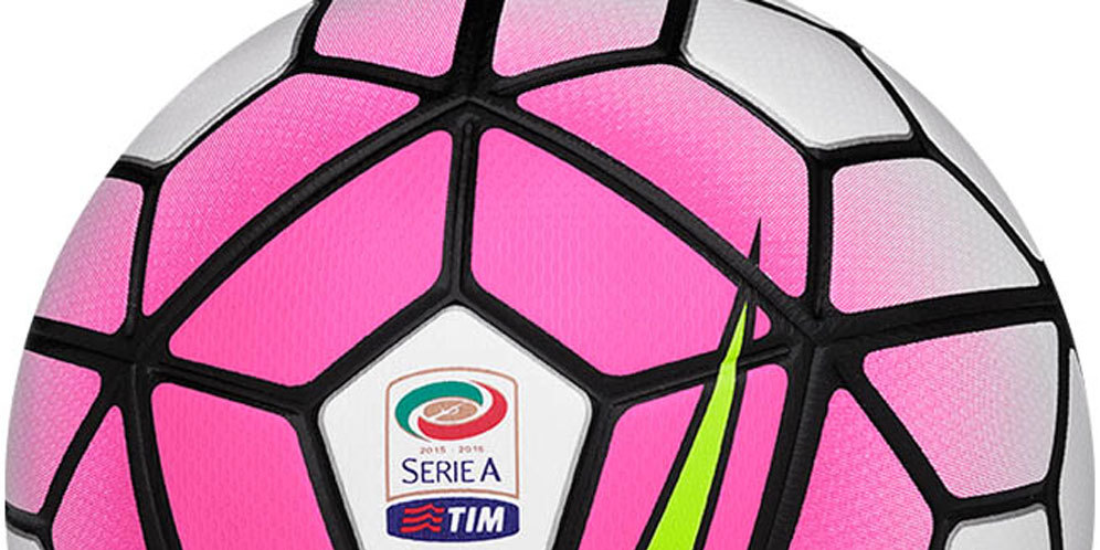 Musim Depan, Bola Resmi Serie A Berwarna Pink
