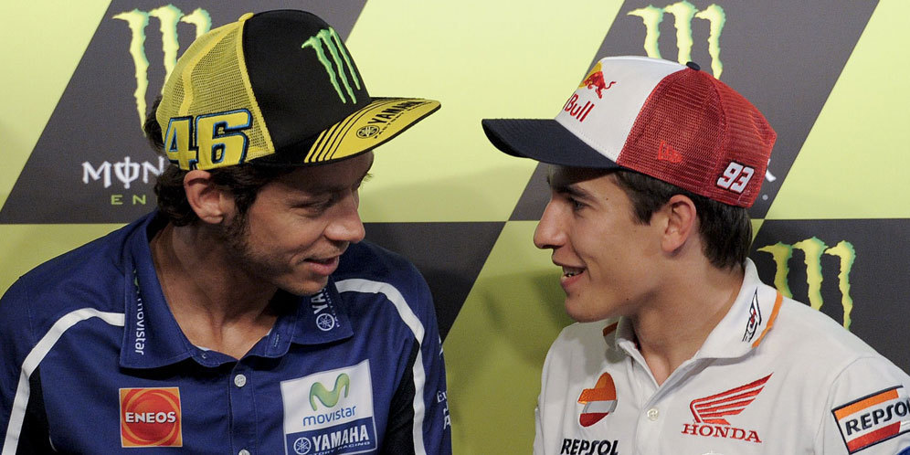 Rossi Ogah Bujuk Marquez Pindah ke Yamaha