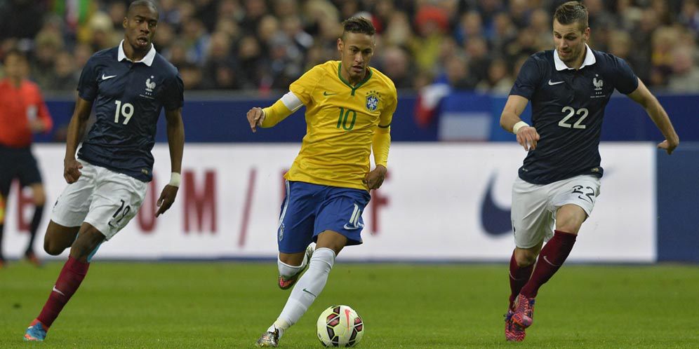 Hasil Pertandingan: Prancis 1-3 Brasil