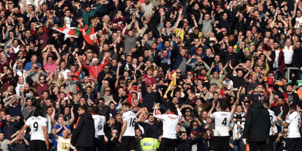 Fans Manchester United Ternyata Paling Bandel di Inggris