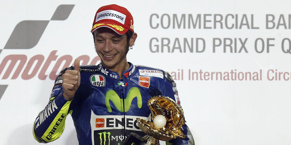 Musuh Bebuyutan, Biaggi Ucapkan Selamat ke Rossi