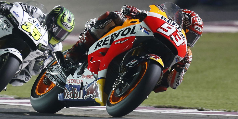 Lupakan Qatar, Marquez Tekad Bantu Aoyama