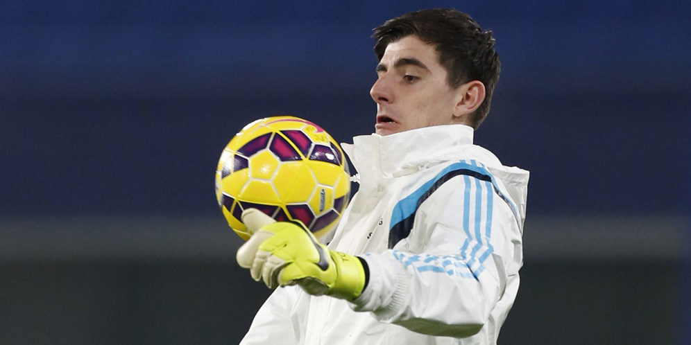 Sebelum Kiper, Courtois Ternyata Seorang Bek