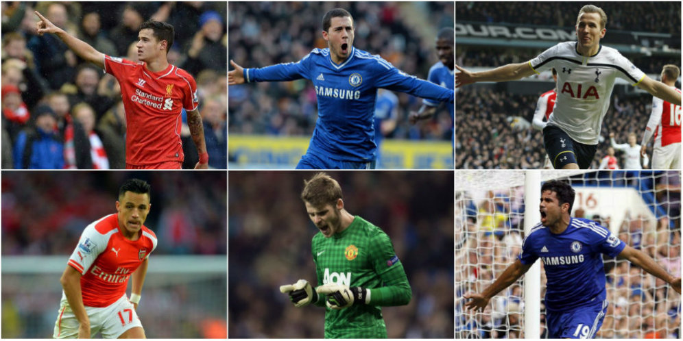 Inilah Nominasi PFA Player of the Year 2014-2015