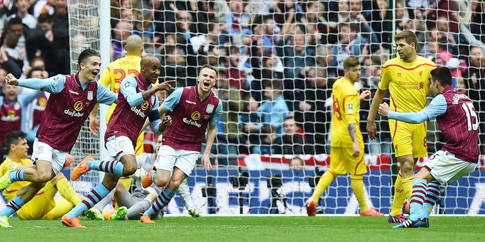 Hasil Pertandingan: Aston Villa 2 vs 1 Liverpool