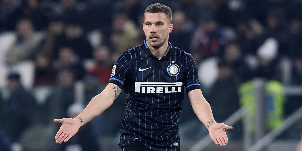 Gagal di Inter, Podolski Tak Sabar Kembali ke Arsenal