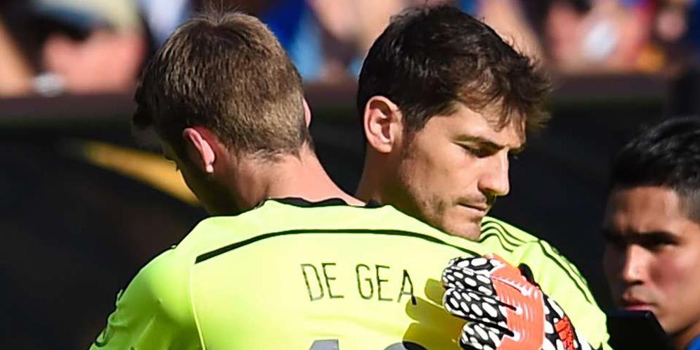 Casillas Ngotot Bertahan di Real Madrid, De Gea Galau