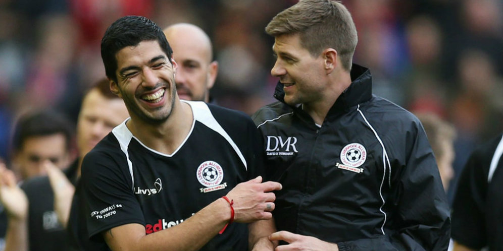 Kepergian Gerrard Buat Suarez Sedih 