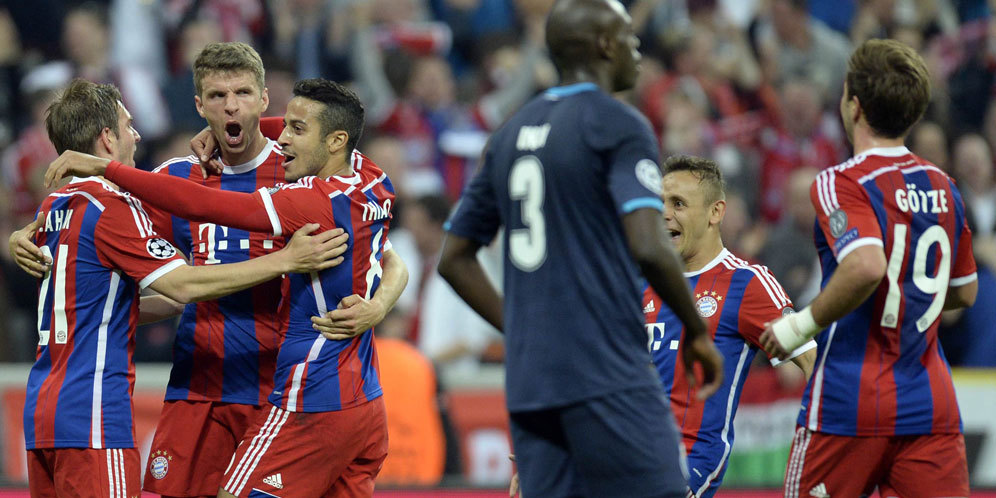 Hasil Pertandingan: Bayern 6 vs 1 Porto