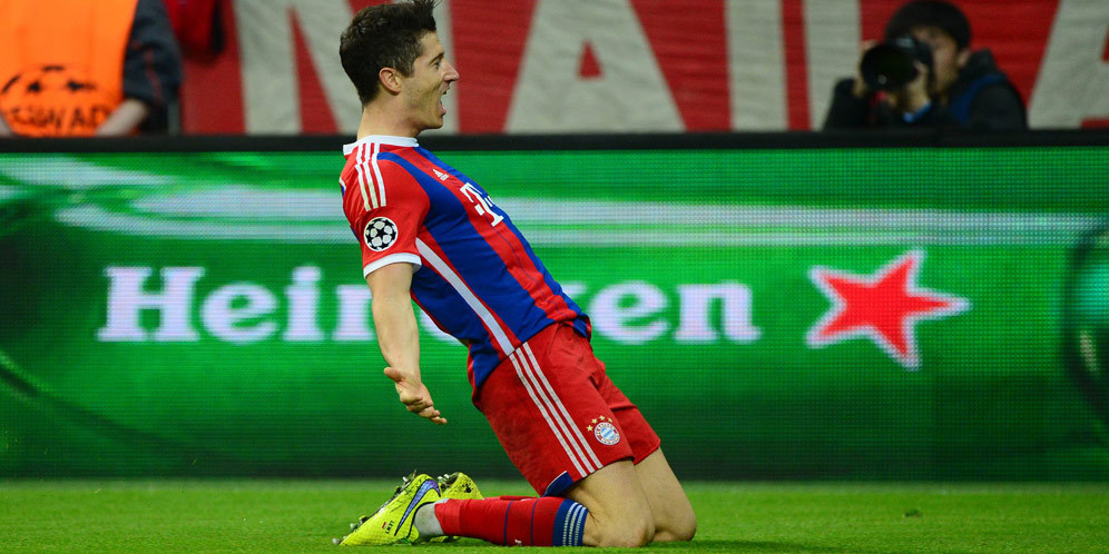 Liga Champions 22 Gol, Lewandowski Tercepat Ke-5