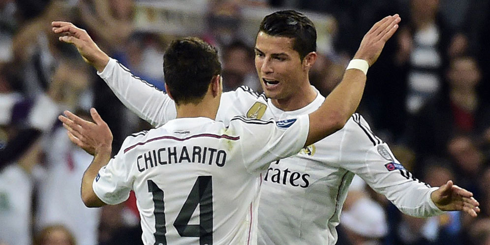 Cetak Gol Penting, Chicharito Sebut Assist Ronaldo bagus