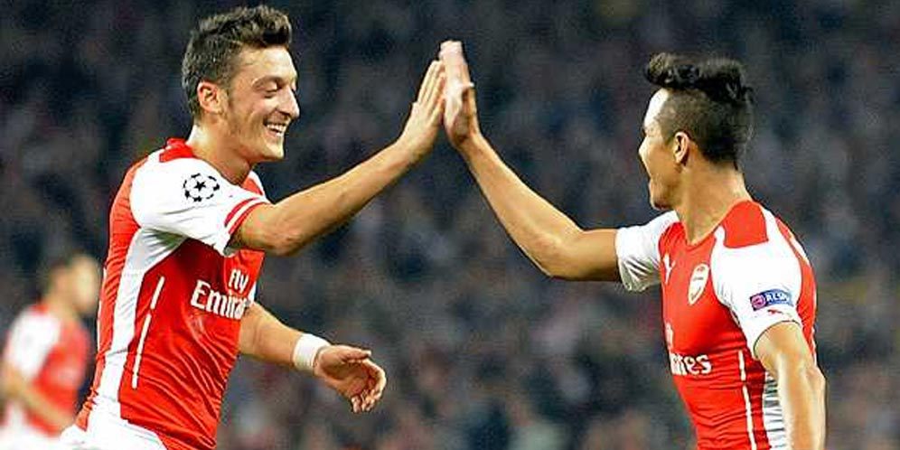 'Ozil, Alexis dan Ramsey Adalah Otak Arsenal'