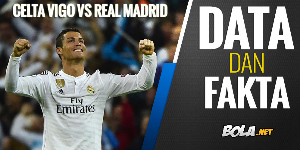 Data dan Fakta La Liga: Celta Vigo vs Real Madrid