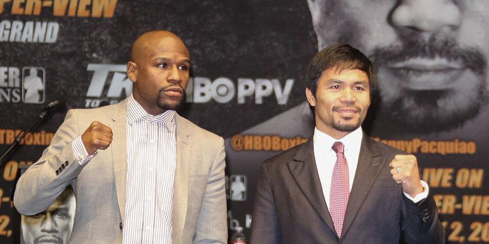 De La Hoya Indikasikan Rematch Floyd vs Pacquiao