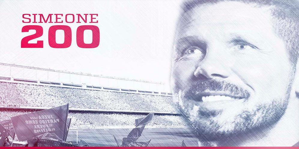 200 Laga Simeone, Terbaik Dalam Sejarah Atletico