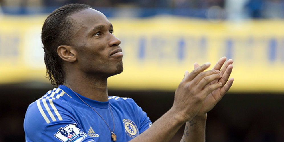 Drogba Tak Sabar Juara di Depan Fans Chelsea