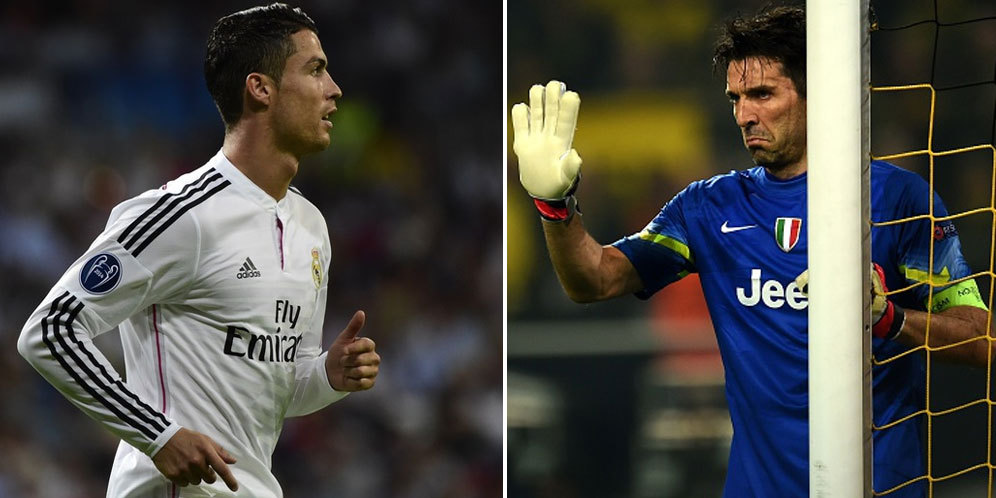 Madrid vs Juventus Ditentukan Ronaldo dan Buffon