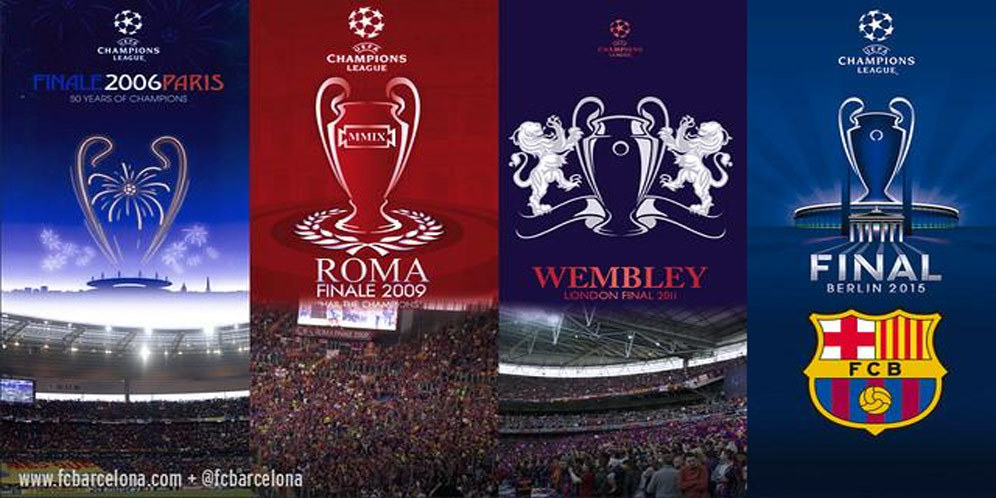 Final UCL ke-4 Barcelona Dalam 10 Tahun