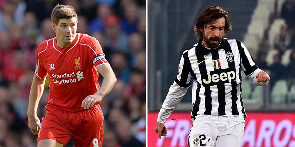 Rush Komentari Spekulasi Pirlo Gantikan Gerrard