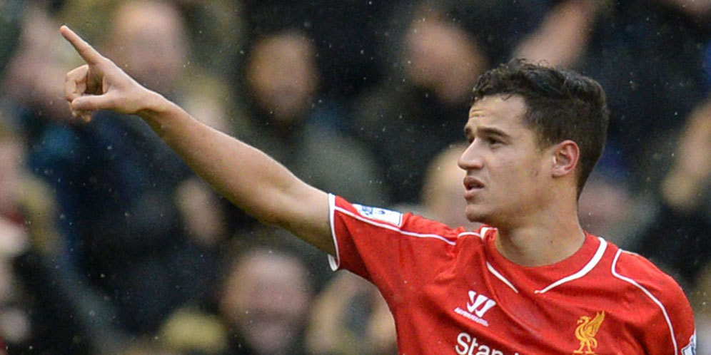 Philippe Coutinho Borong Empat Penghargaan di Liverpool