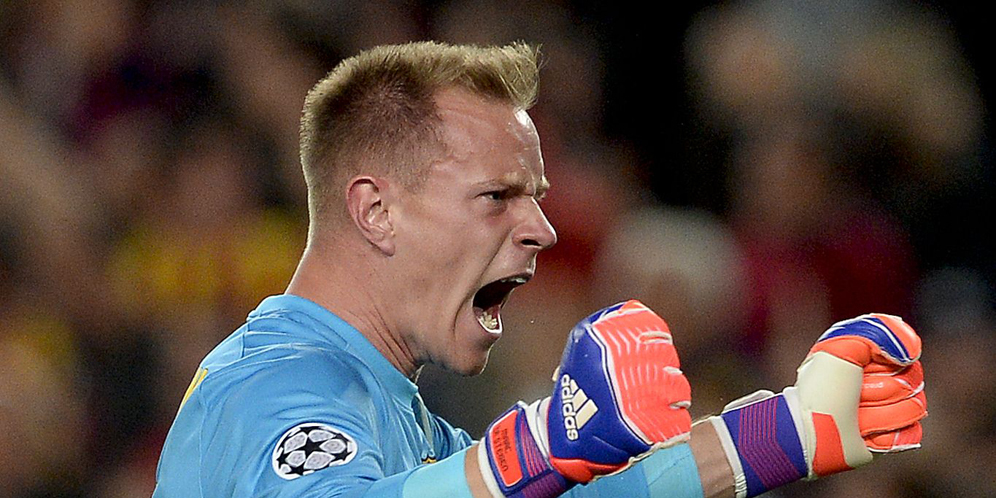 Perkuat Barca, Ter Stegen Bangga Ada di Klub Terbaik Dunia 