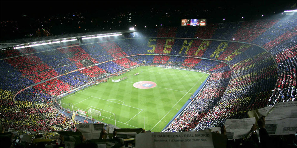 Mosaik Spirit Treble Hiasi Camp Nou di Final Copa 