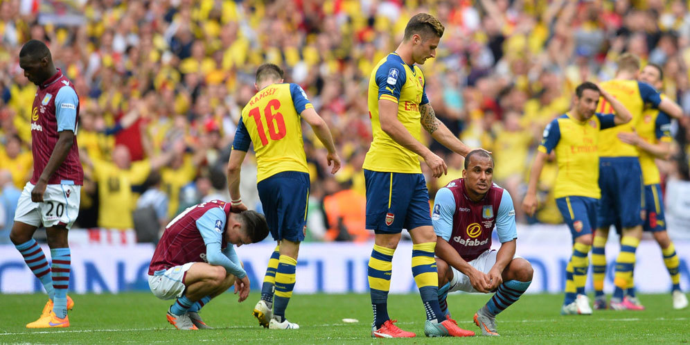 Hasil Arsenal vs Aston Villa: Skor 4-0