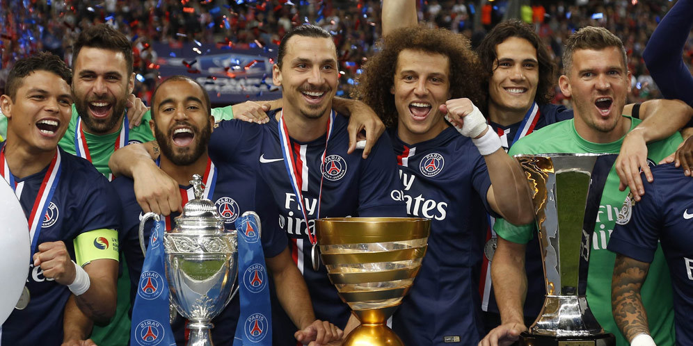 PSG Treble, David Luiz Incar Liga Champions