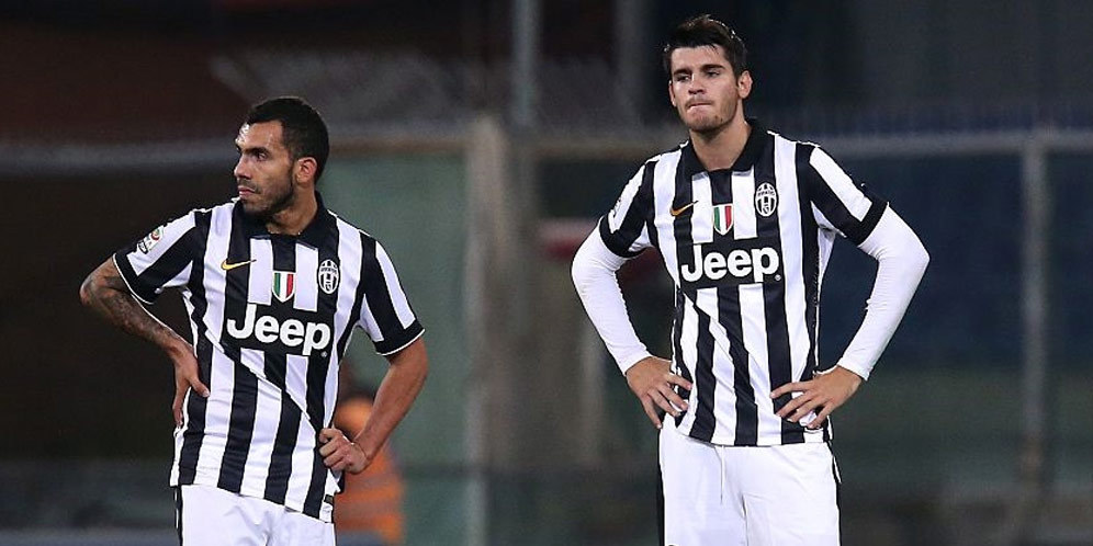 Duet Tevez-Morata Ancaman Bagi Barcelona