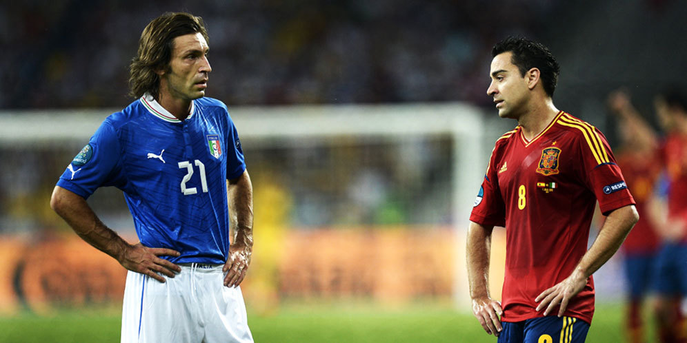 Pirlo dan Xavi, Olimpus-nya Sepak Bola