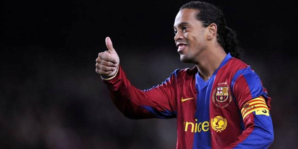 Ronaldinho Doakan Barcelona Menangkan Final Liga Champions